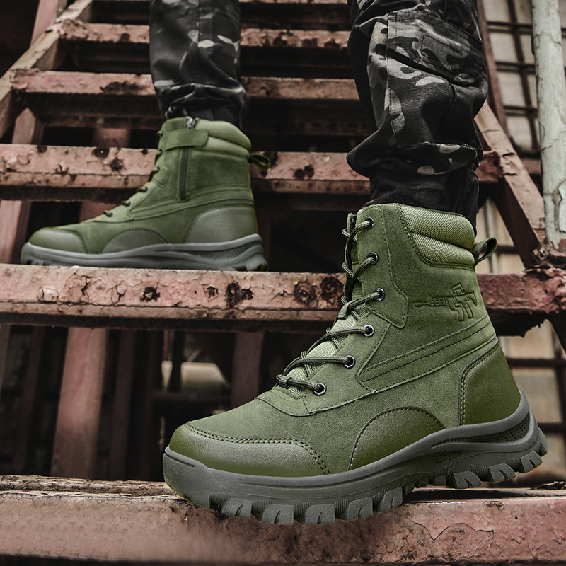 Men's Flying Outdoor Non-slip Combat Boots - CJdropshipping