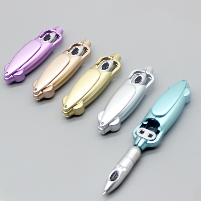 Frog Pedal Contraction Function Ballpoint Pen - CJdropshipping