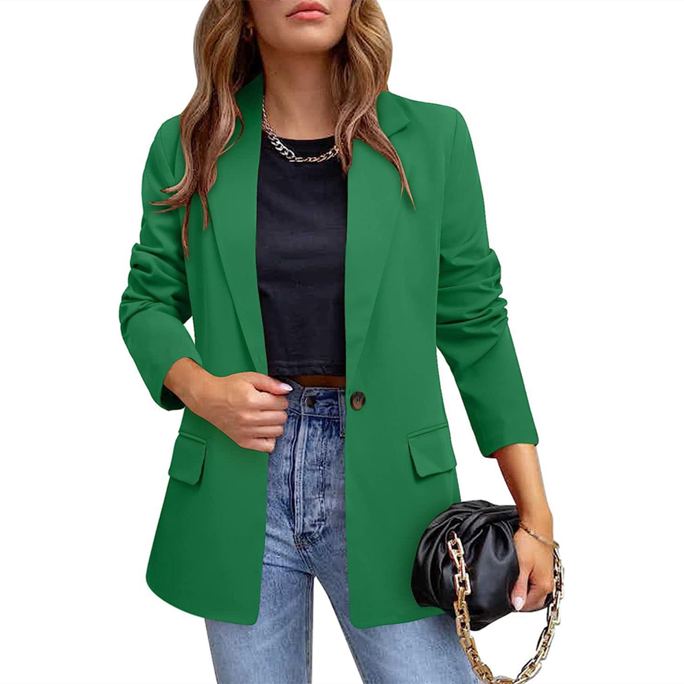 Women's Casual Suit Jacket Long Sleeve CJdropshipping