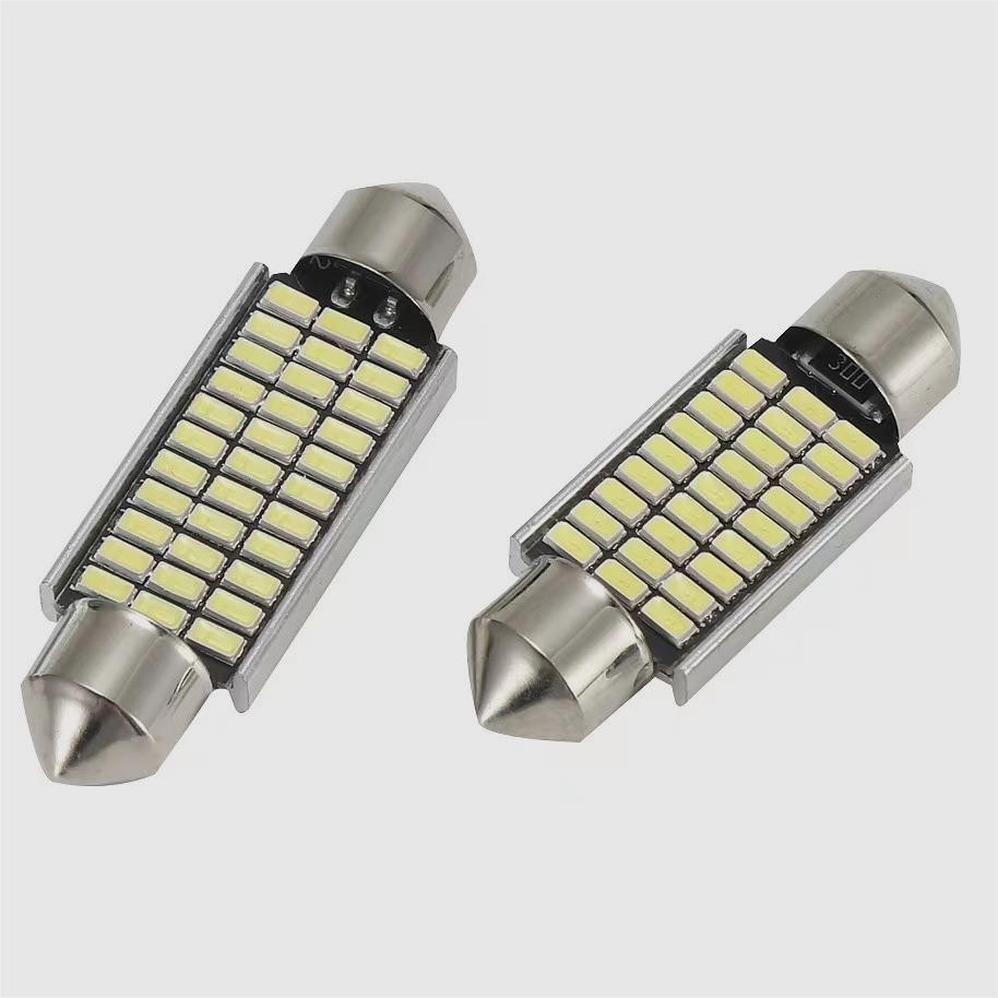 Car Roof Light Double Tip Decoding Reading Metal Light License Plate Light CJdropshipping
