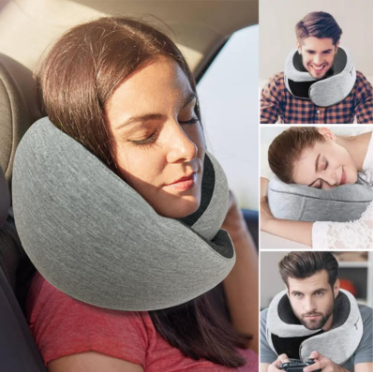 Cotton travel outlet neck pillow