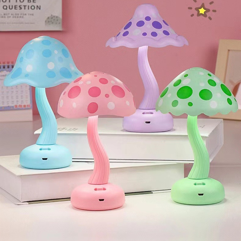 Cute Mushroom Table Lamp Accessories Creative CJdropshipping
