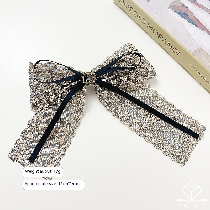 New Lace Bow Barrettes Women - Picture 11 of 11