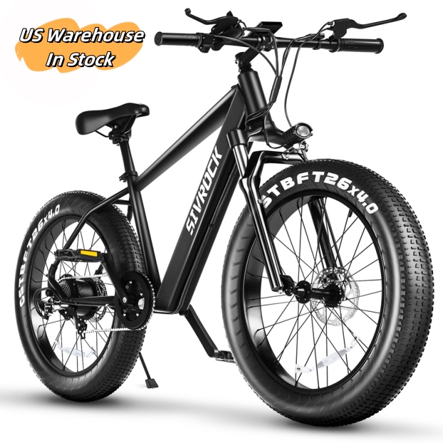 Professional Electric Bike For Adults, 26 X 4.0 Inches Fat Tire Electric Mountain Bicycle, 1000W Motor 48V 15Ah Ebike For Trail Riding, Excursion And Commute, UL And GCC...